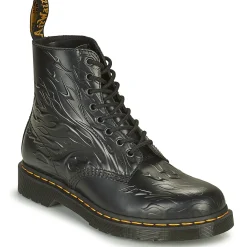 Bottines / Boots^Dr. Martens - 1460 FLAMES Noir