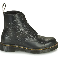 Bottines / Boots^Dr. Martens - 1460 FLAMES Noir