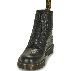 Bottines / Boots^Dr. Martens - 1460 FLAMES Noir