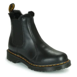 Bottines / Boots^Dr. Martens - 2976 LEONORE DARK GREY ATLAS Noir