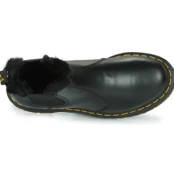 Bottines / Boots^Dr. Martens - 2976 LEONORE DARK GREY ATLAS Noir