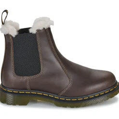 Bottines / Boots^Dr. Martens - 2976 LEONORE DARK KAKHI ORLEANS Marron