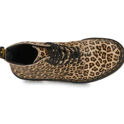 Bottines / Boots^Dr. Martens - 1460 Pascal Light Tan Mini Leopard Spot Hair On