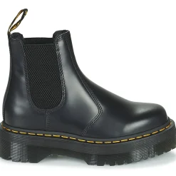 Bottines / Boots^Dr. Martens - 2976 QUAD BLACK SMOOTH Noir
