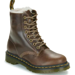 Bottines / Boots^Dr. Martens - 1460 SERENA DARK KAKHI ORLEANS Marron