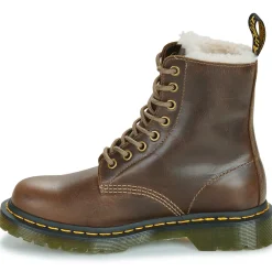 Bottines / Boots^Dr. Martens - 1460 SERENA DARK KAKHI ORLEANS Marron