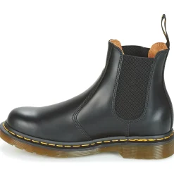 Bottines / Boots^Dr. Martens - 2976 YS BLACK SMOOTH Noir