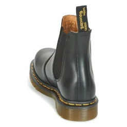 Bottines / Boots^Dr. Martens - 2976 YS BLACK SMOOTH Noir