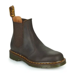 Bottines / Boots^Dr. Martens - 2976 YS DARK BROWN CRAZY HORSE Marron