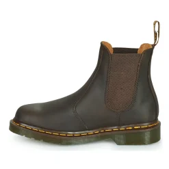Bottines / Boots^Dr. Martens - 2976 YS DARK BROWN CRAZY HORSE Marron