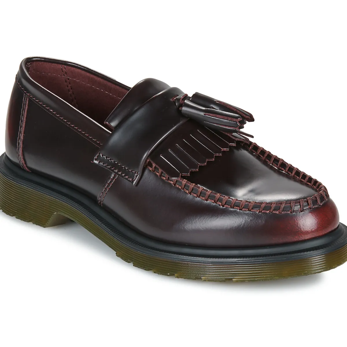 Mocassins & Chaussures Bateau^Dr. Martens - Adrian Cherry Red Arcadia Bordeaux