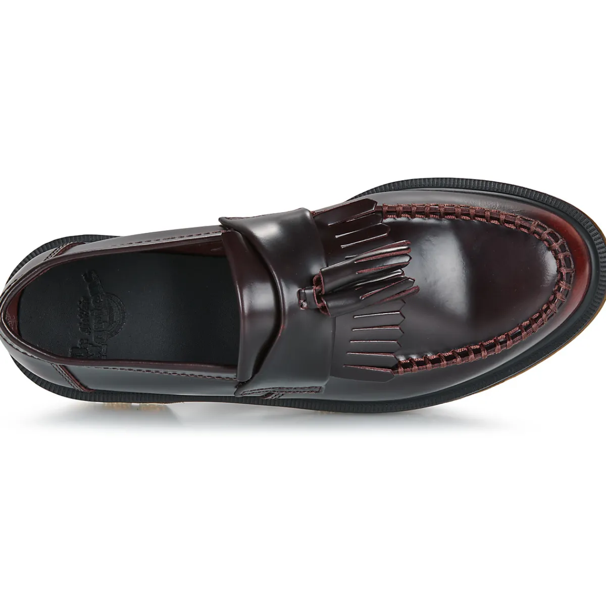 Mocassins & Chaussures Bateau^Dr. Martens - Adrian Cherry Red Arcadia Bordeaux