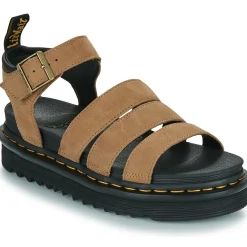 Sandales Et Nu-pieds^Dr. Martens - Blaire Savannah Tan Tumbled Nubuck Beige