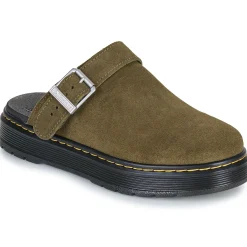 Mules / Sabots^Dr. Martens - Brookline Mule DMs Olive Bronx Suede Kaki