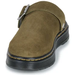 Mules / Sabots^Dr. Martens - Brookline Mule DMs Olive Bronx Suede Kaki