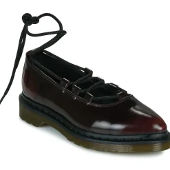 Ballerines / Babies^Dr. Martens - Elphie II Lace Up Cherry Red Arcadia Bordeaux