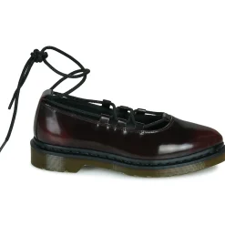 Ballerines / Babies^Dr. Martens - Elphie II Lace Up Cherry Red Arcadia Bordeaux