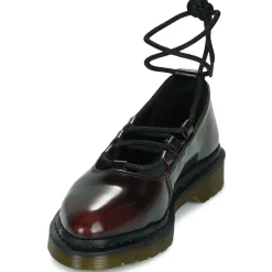 Ballerines / Babies^Dr. Martens - Elphie II Lace Up Cherry Red Arcadia Bordeaux