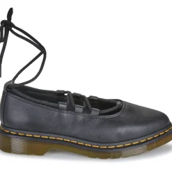 Ballerines / Babies^Dr. Martens - Elphie II Lace Up  Black Virginia Noir