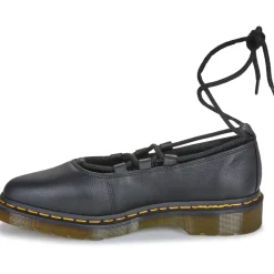 Ballerines / Babies^Dr. Martens - Elphie II Lace Up  Black Virginia Noir