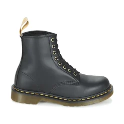 Bottines / Boots^Dr. Martens - VEGAN 1460 BLACK FELIX RUB OFF Noir