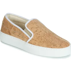 Slip Ons^Dream in Green - JAKAMORI-VEGAN Beige