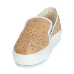 Slip Ons^Dream in Green - JAKAMORI-VEGAN Beige