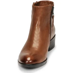 Bottines / Boots^Dream in Green - NARLINE Camel