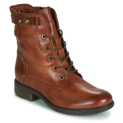 Bottines / Boots^Dream in Green - NELATINE Cognac