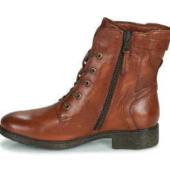 Bottines / Boots^Dream in Green - NELATINE Cognac