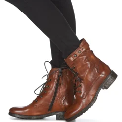 Bottines / Boots^Dream in Green - NELATINE Cognac