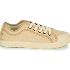 Baskets Mode^Dream in Green - OBRINDILLE Beige