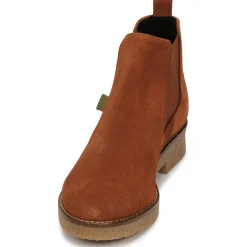 Bottines / Boots^Dream in Green - SLIMANE Tan