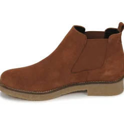 Bottines / Boots^Dream in Green - SLIMANE Tan