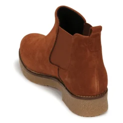 Bottines / Boots^Dream in Green - SLIMANE Tan