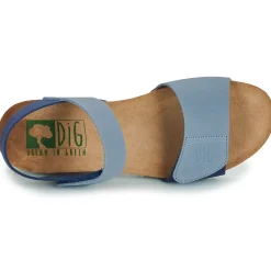 Sandales Et Nu-pieds^Dream in Green - ZAMINI blue