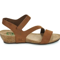 Sandales Et Nu-pieds^Dream in Green - ZIMINI marron