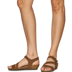 Sandales Et Nu-pieds^Dream in Green - ZIMINI marron