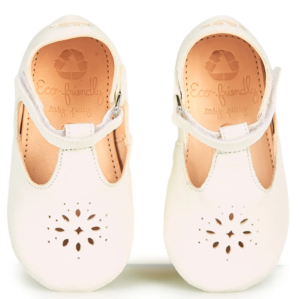 Pantoufles / Chaussons^Easy Peasy - LILLYP Blanc