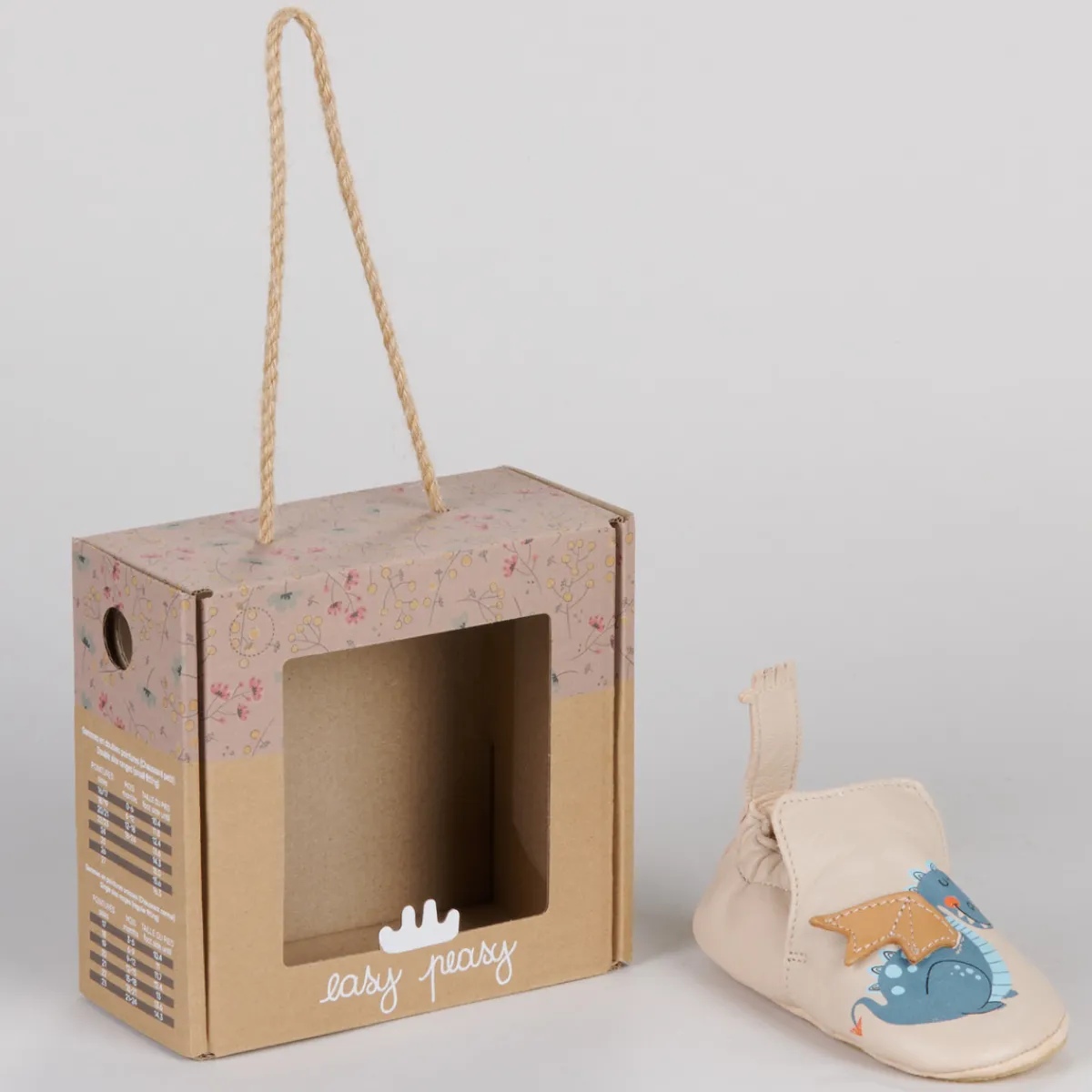 Pantoufles / Chaussons^Easy Peasy - MY BLUBLU BEBE DRAGON Beige