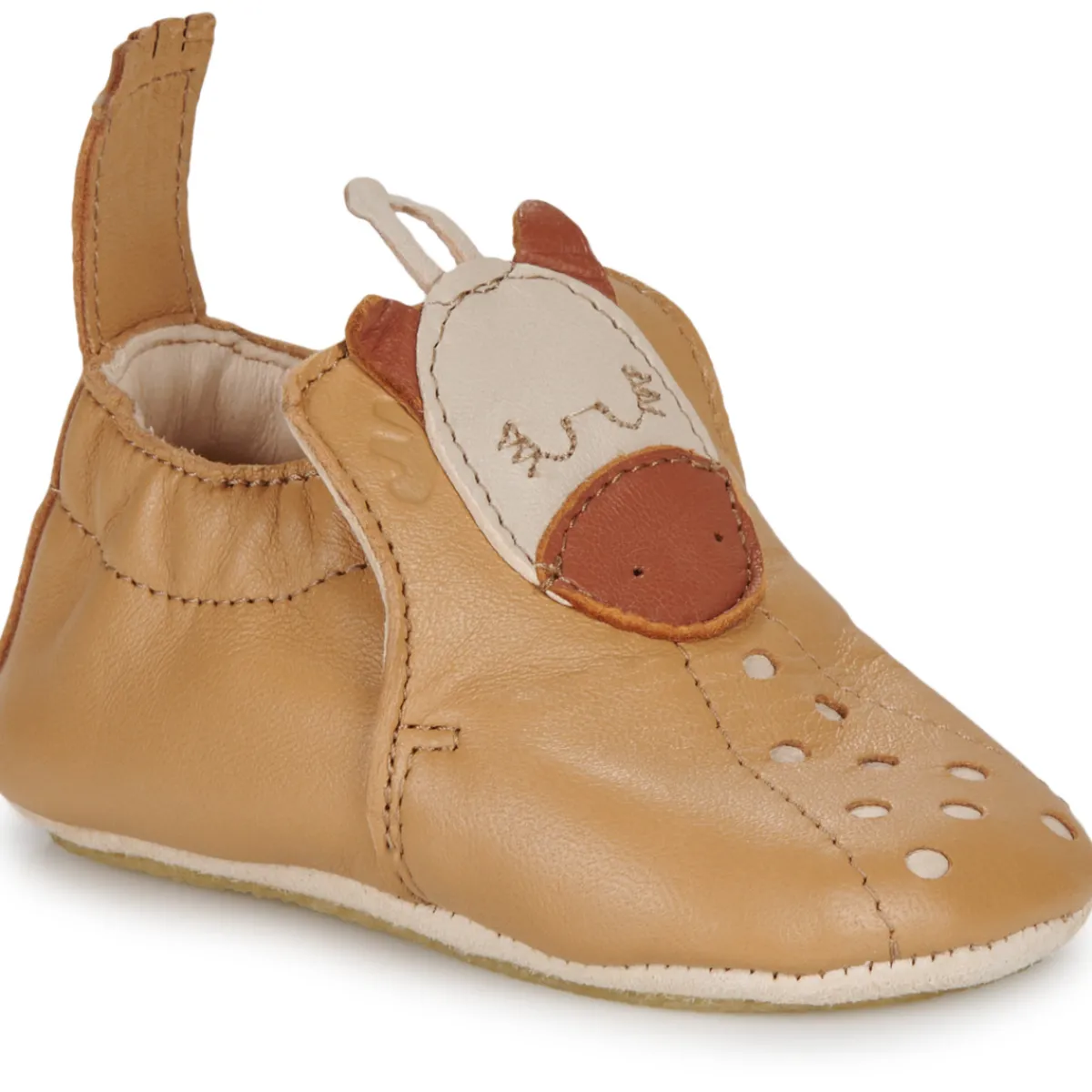Pantoufles / Chaussons^Easy Peasy - MY BLUBLU GIRAFON Marron