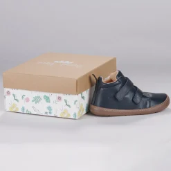 Bottines / Boots^Easy Peasy - MY BOOTS VELCRO Bleu
