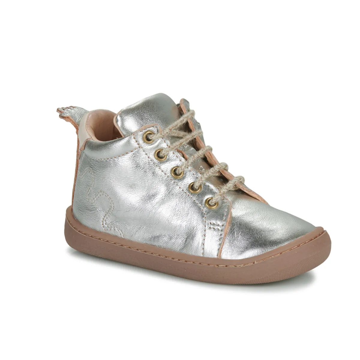 Baskets Mode^Easy Peasy - MY DEBOO LACET Argenté