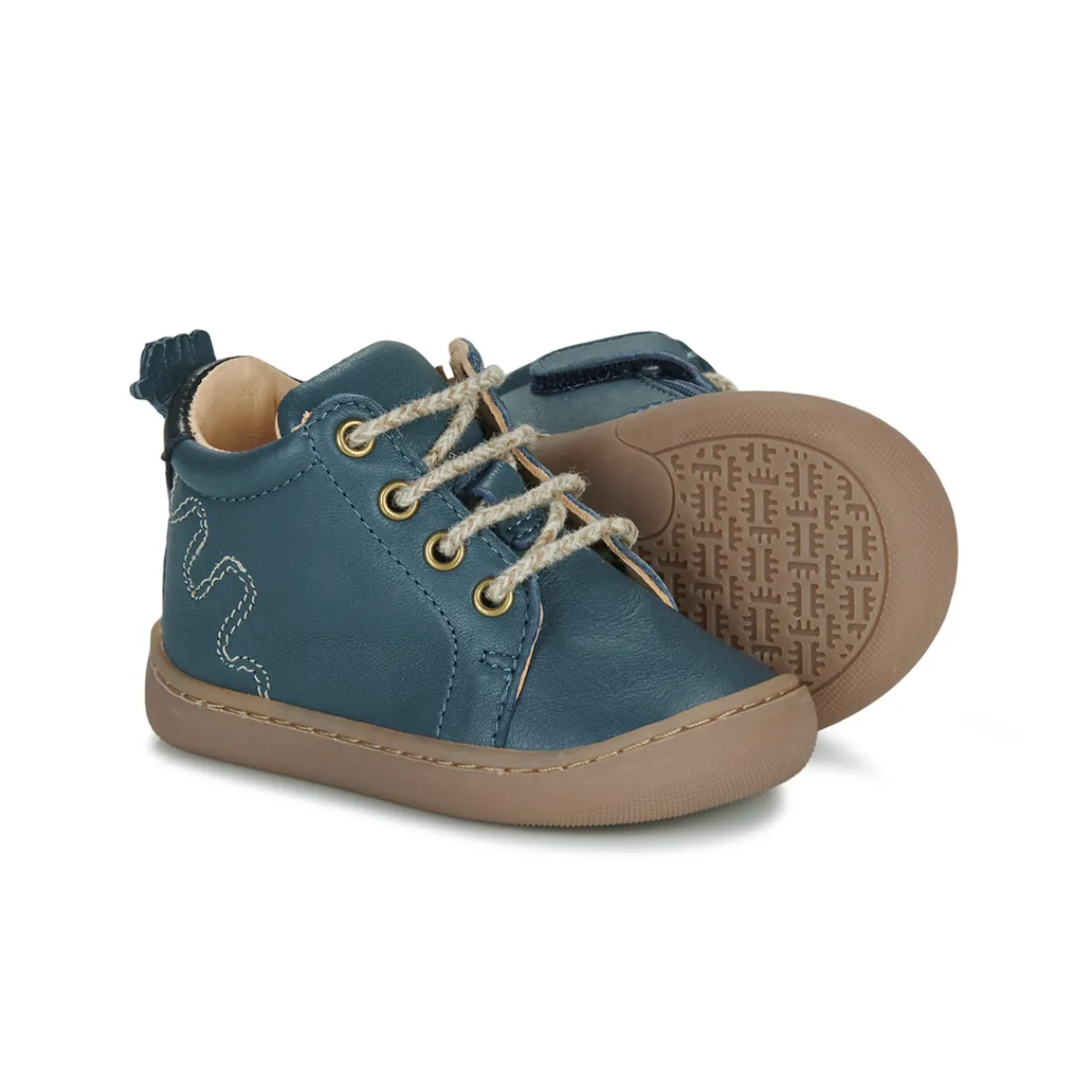 Baskets Mode^Easy Peasy - MY DEBOO LACET Bleu