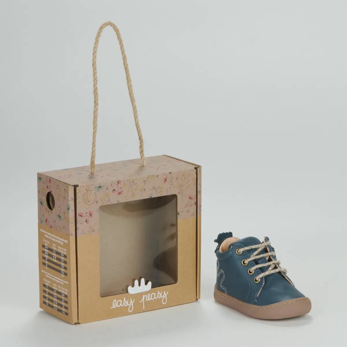 Baskets Mode^Easy Peasy - MY DEBOO LACET Bleu