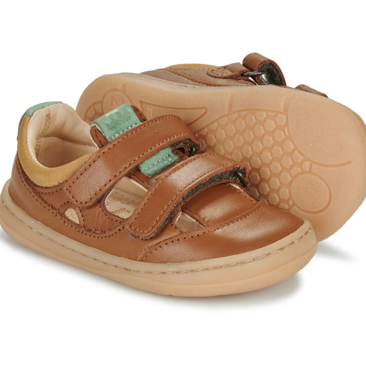 Baskets Mode^Easy Peasy - MY DUCKIE'S SALOME Marron