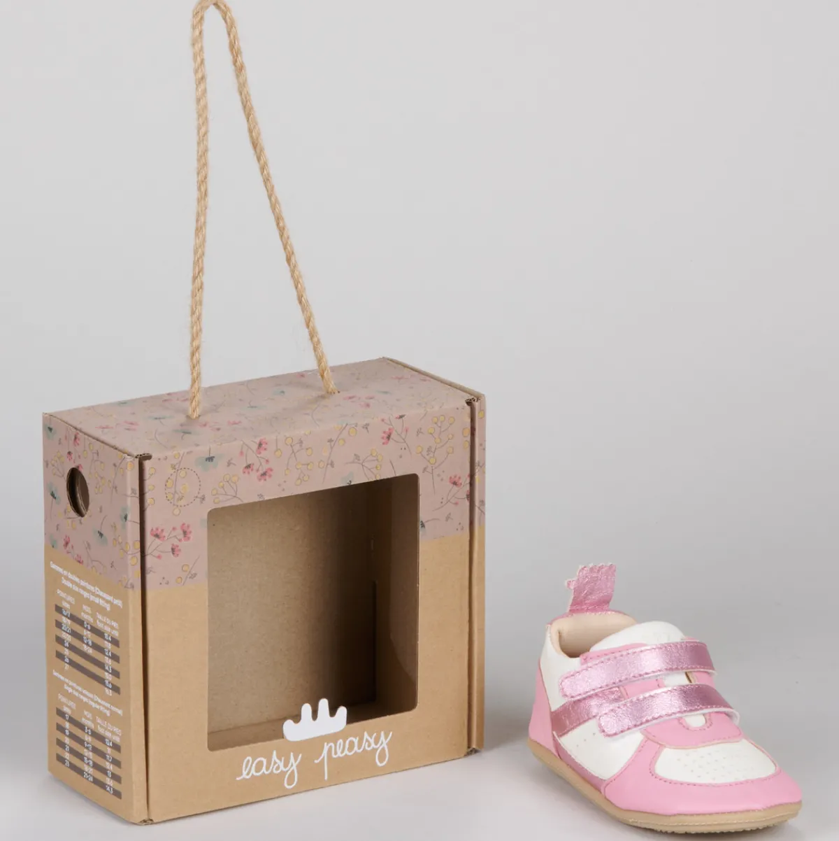 Baskets Mode^Easy Peasy - MY PRE BASKET VELCRO Rose