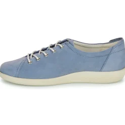 Baskets Mode^Ecco - 206503-02646 Bleu