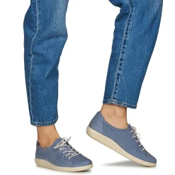 Baskets Mode^Ecco - 206503-02646 Bleu