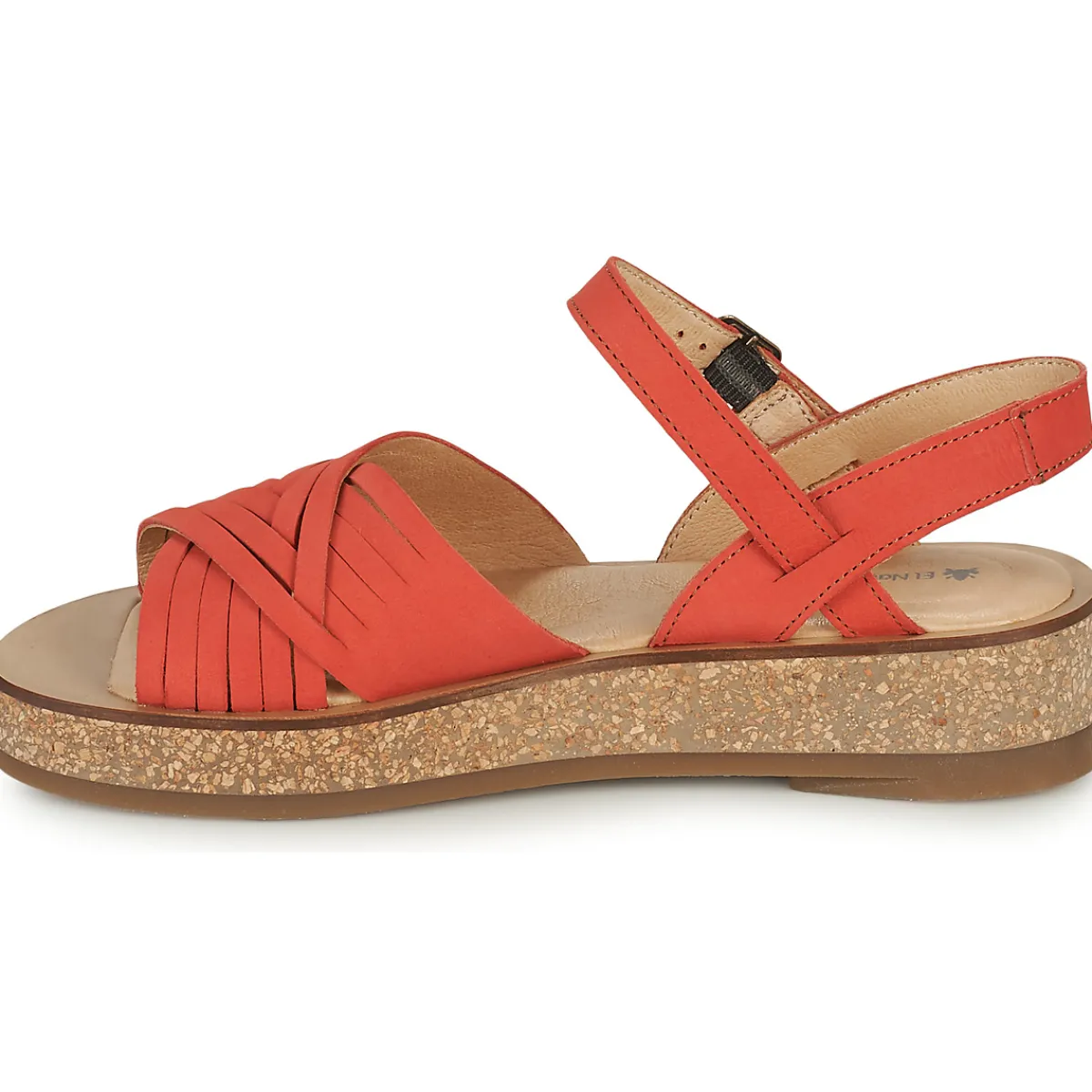 Sandales Et Nu-pieds^El Naturalista - N5590-CORAL Rouge